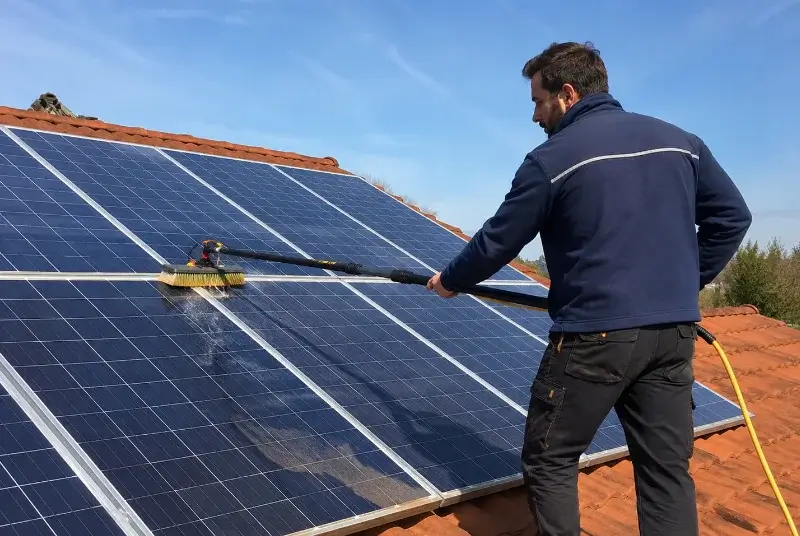 Nettoyage et entretien de panneaux solaires à Feignies